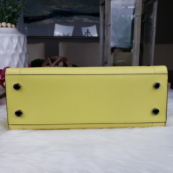 🌺NWT Michael Kors MD EW Rayne Satchel bag yellow - Picture 5 of 8